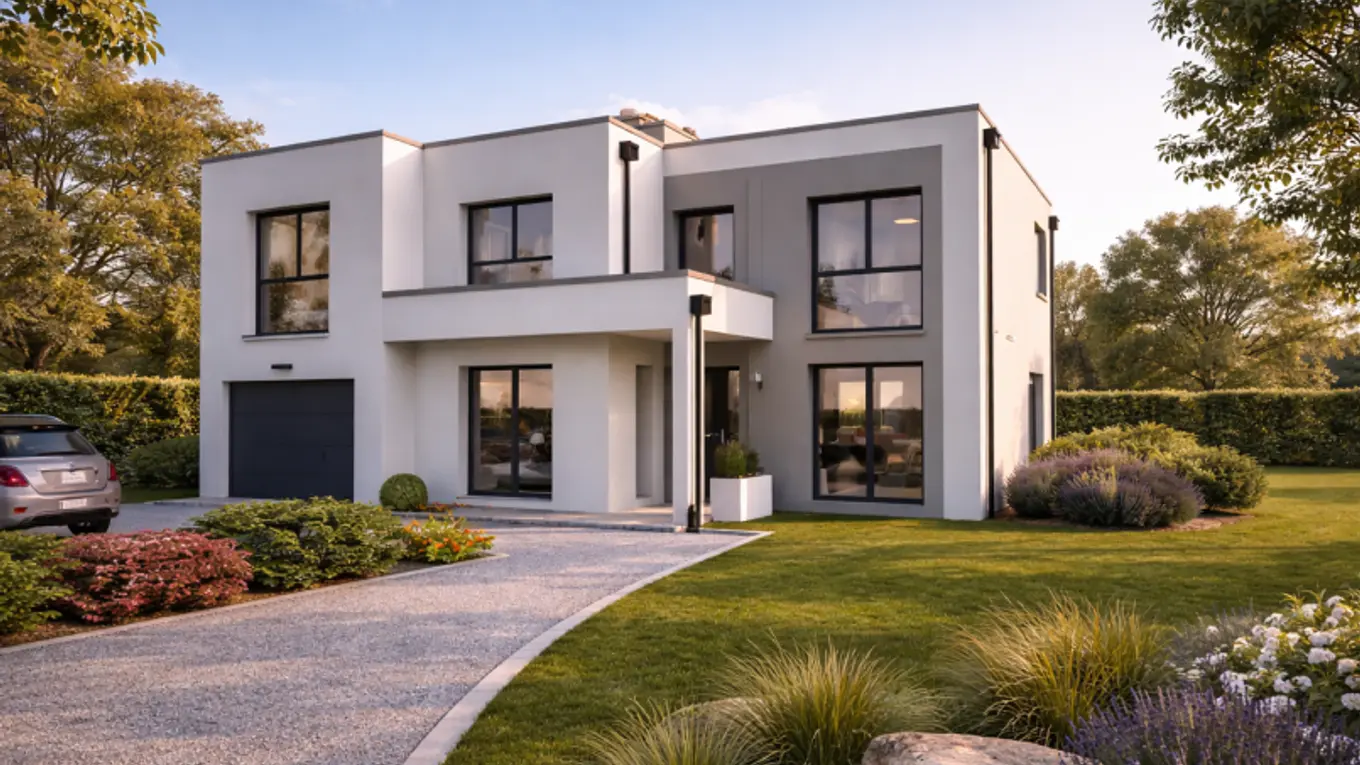 Perspective d’une maison sur mesure
