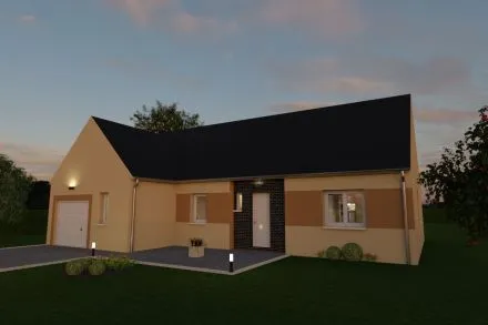 Maison de plain-pied de 106 m² à Gouvernes