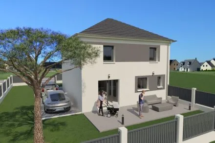 Maison de plain-pied de 104 m² à Fresnay-l'Évêque