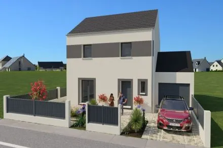 Maison de plain-pied de 95 m² à Janville