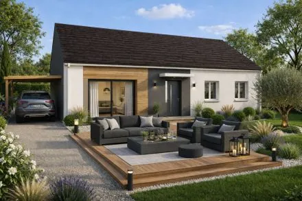 Maison neuve à Coupvray