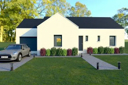 Maison de plain-pied de 80 m² à Valpuiseaux