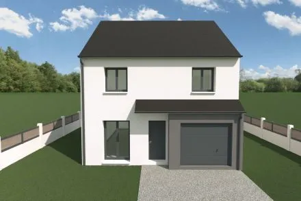 Maison de plain-pied de 81 m² à Breuillet