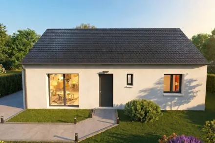 Maison de plain-pied de 67 m² à Dannemois