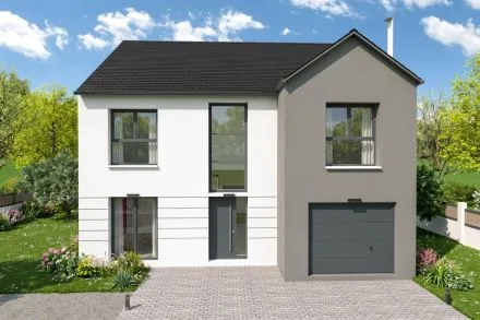 Maison de plain-pied de 130 m² à Fontenay-le-Vicomte