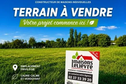Terrain à bâtir de 400 m² à Mézy-sur-Seine